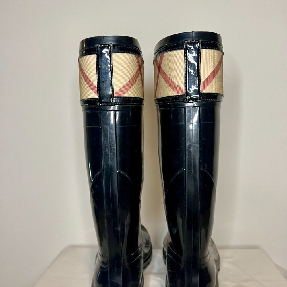 Authentic Vintage Burberry Rainboots Size 6 - Picture 3 of 6